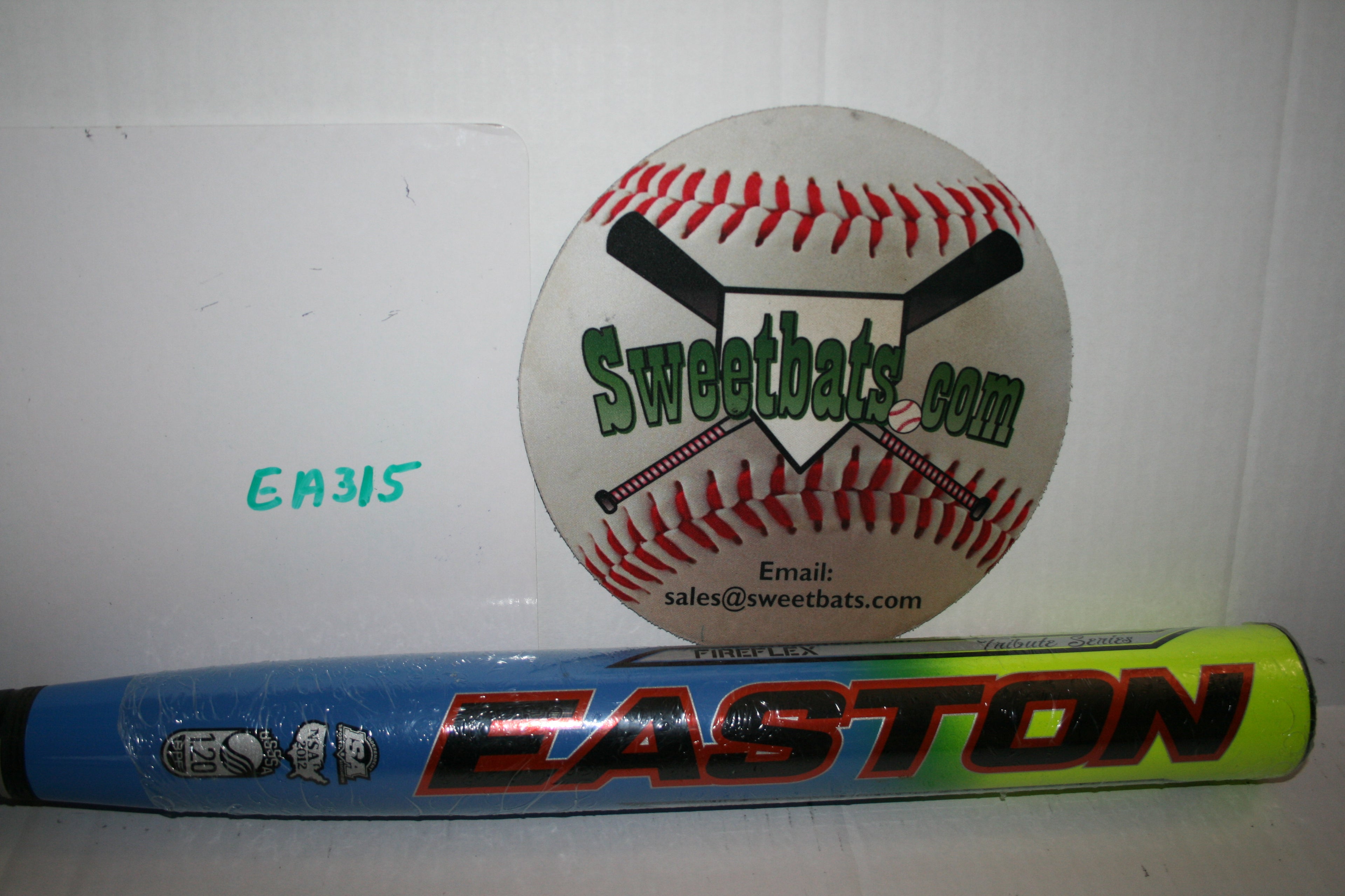 Only 16 MADE! Easton HELMER TRIBUTE Slowpitch Softball Bat 26 Fireflex USSSA 220