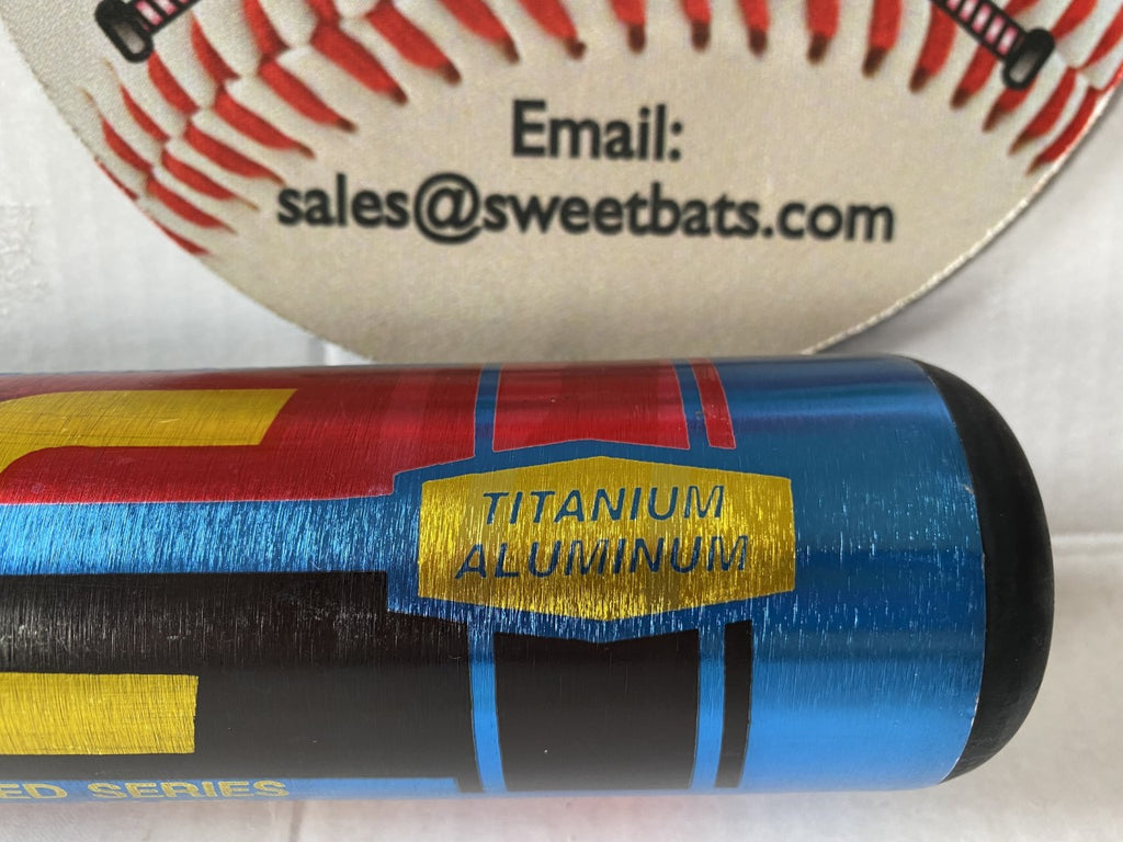 Power Flite Titanium HPC Softball Bat NEW Aluminum Ultra Light Cork Loaded 34 28 27.5