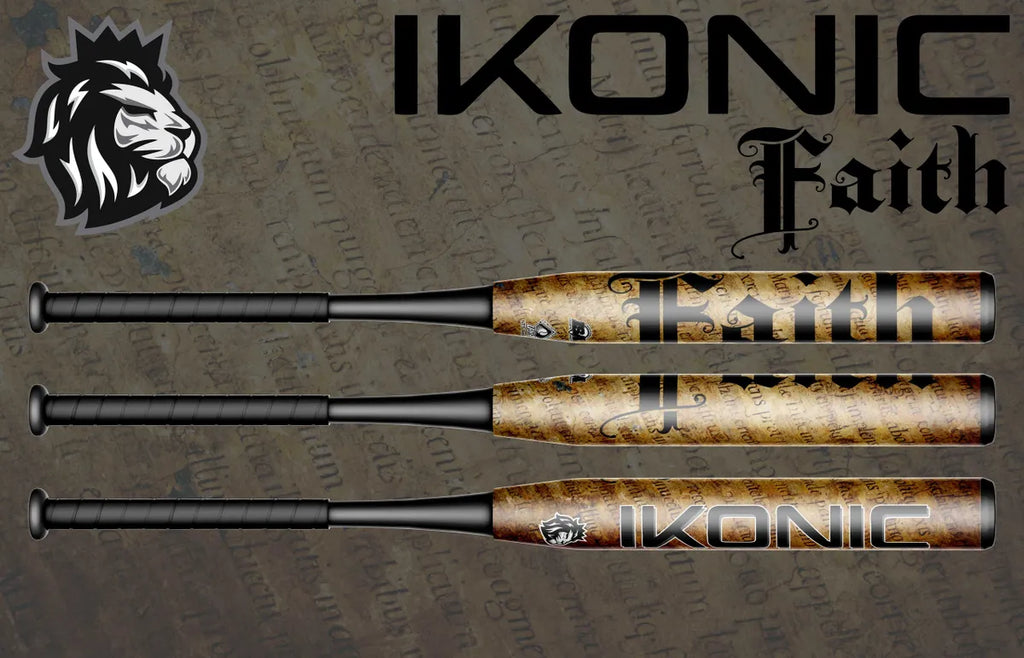 Ikonic Faith 1.21 BPF Senior Softball Bat 13" SSUSA 1 piece .5 End Load New NIW HOT