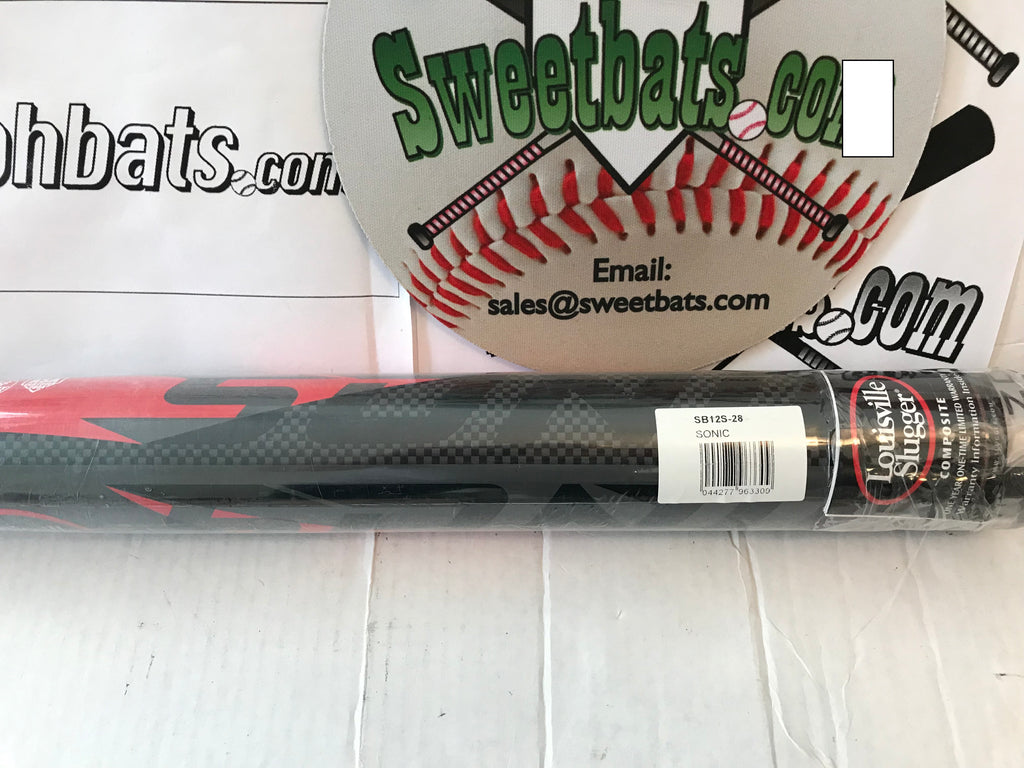 2012 NIW New Louisville Slugger SONIC LS-2X Slowpitch Softball Bat 28 SB12S ASA USA Softball