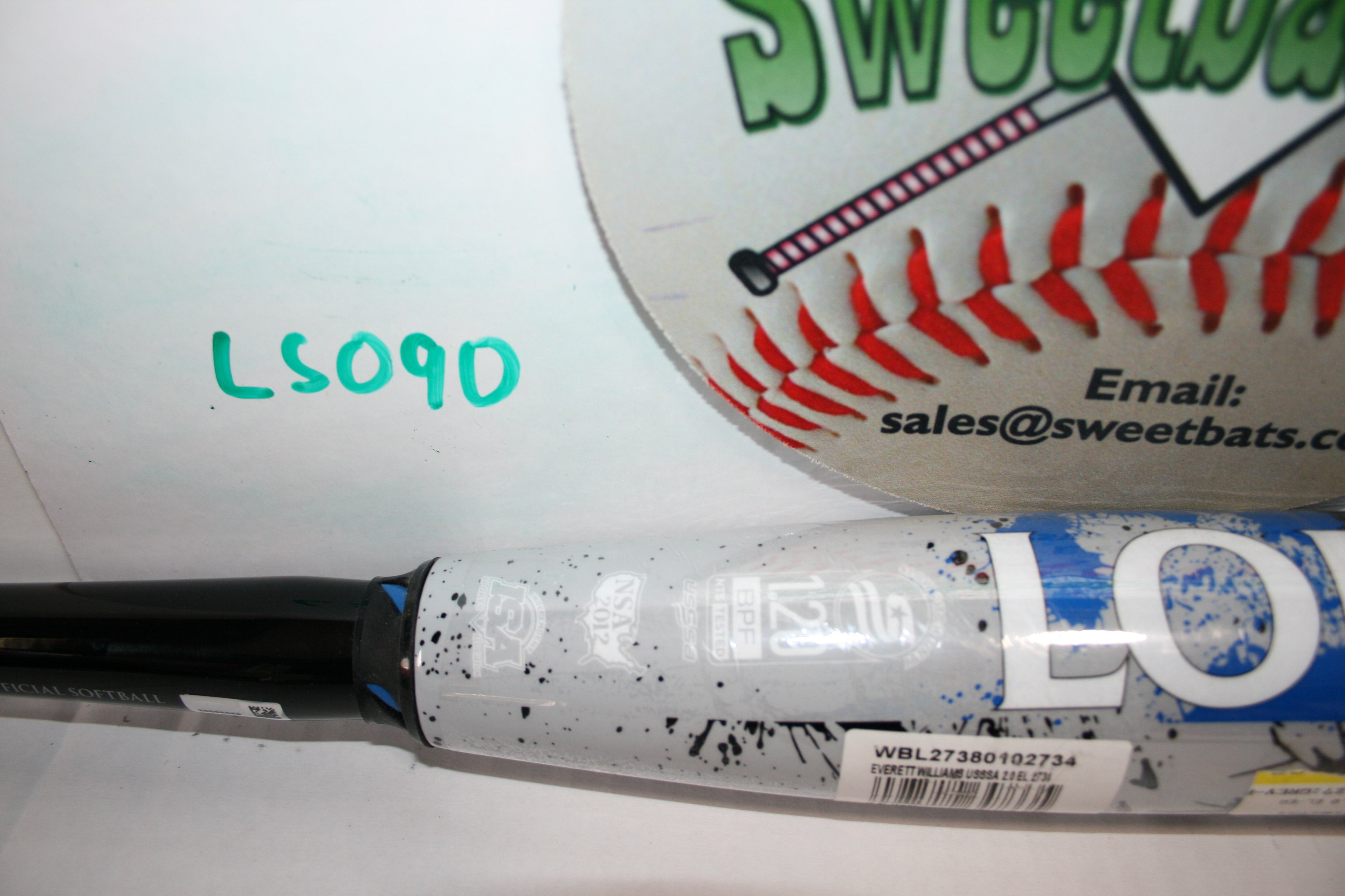Louisville Slugger Genesis USSSA 240 Pass Em Out Everett Williams Signature Model Limited Edition Slowpitch softball bat 2 piece