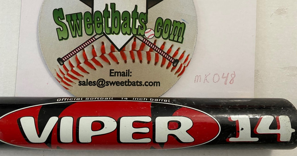 RARE Miken VIPER 14 34 27.9 28 Softball bat ASA 2000 Stamps vacuum transfer mold