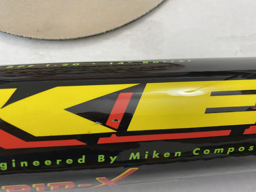 New RARE VINTAGE Miken VELOCIT-E VELOCITE 34 27 Softball bat ASA USA Softball Stamps MSVE-1