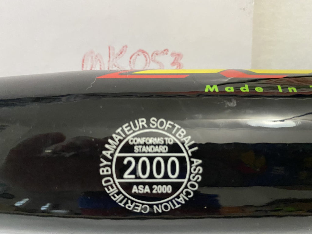 New RARE VINTAGE Miken VELOCIT-E VELOCITE 34 27 Softball bat ASA USA Softball Stamps MSVE-1