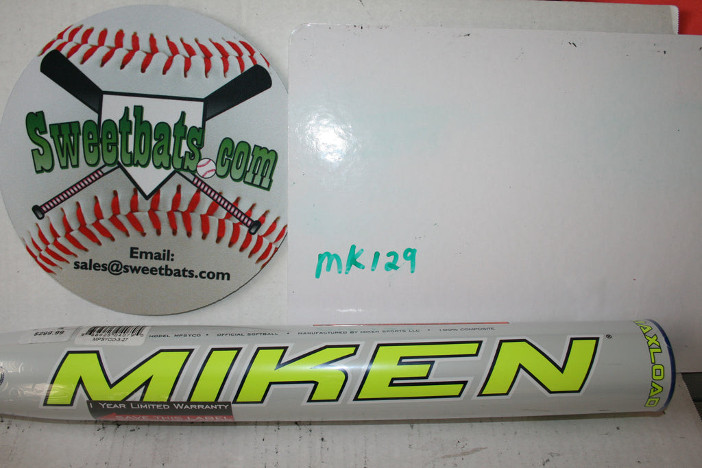 Miken Psycho MAXLOAD MAX 34 MPSYCO HOT softball bat NIW 2019 Rare USSSA 220 NSA