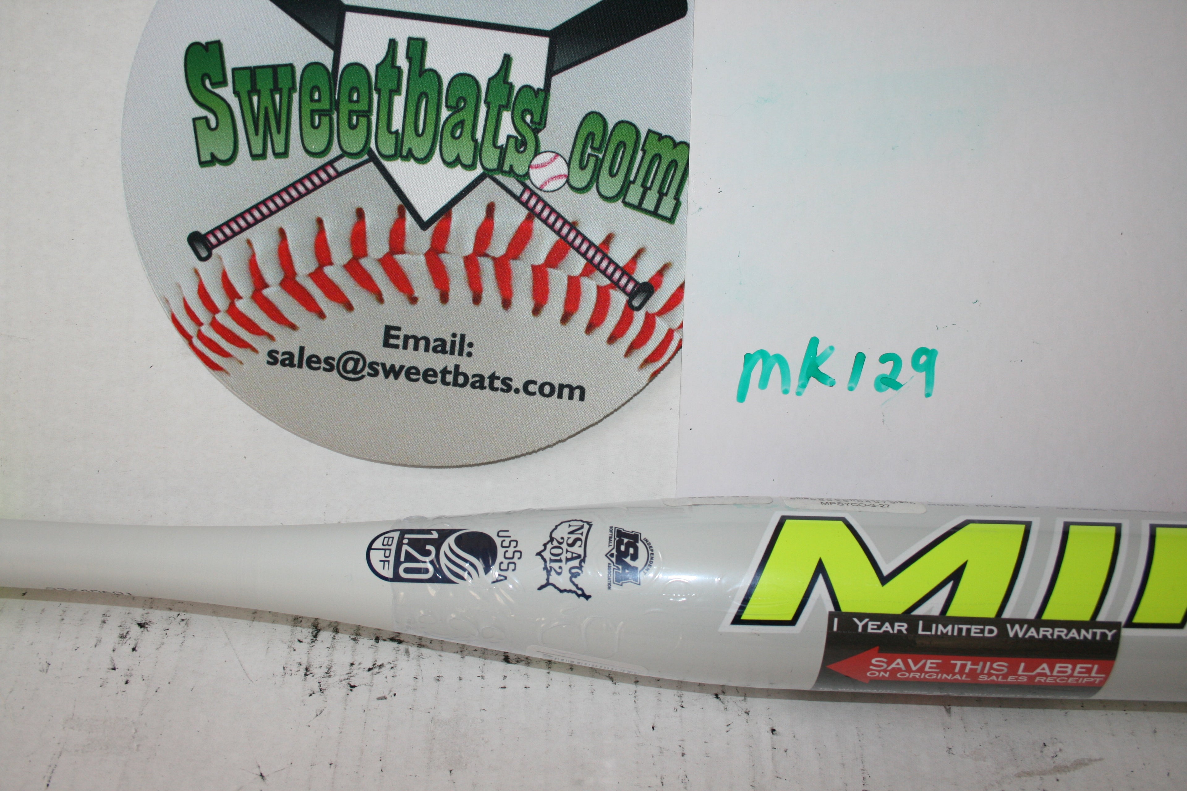 Miken Psycho MAXLOAD MAX 34 MPSYCO HOT softball bat NIW 2019 Rare USSSA 220 NSA