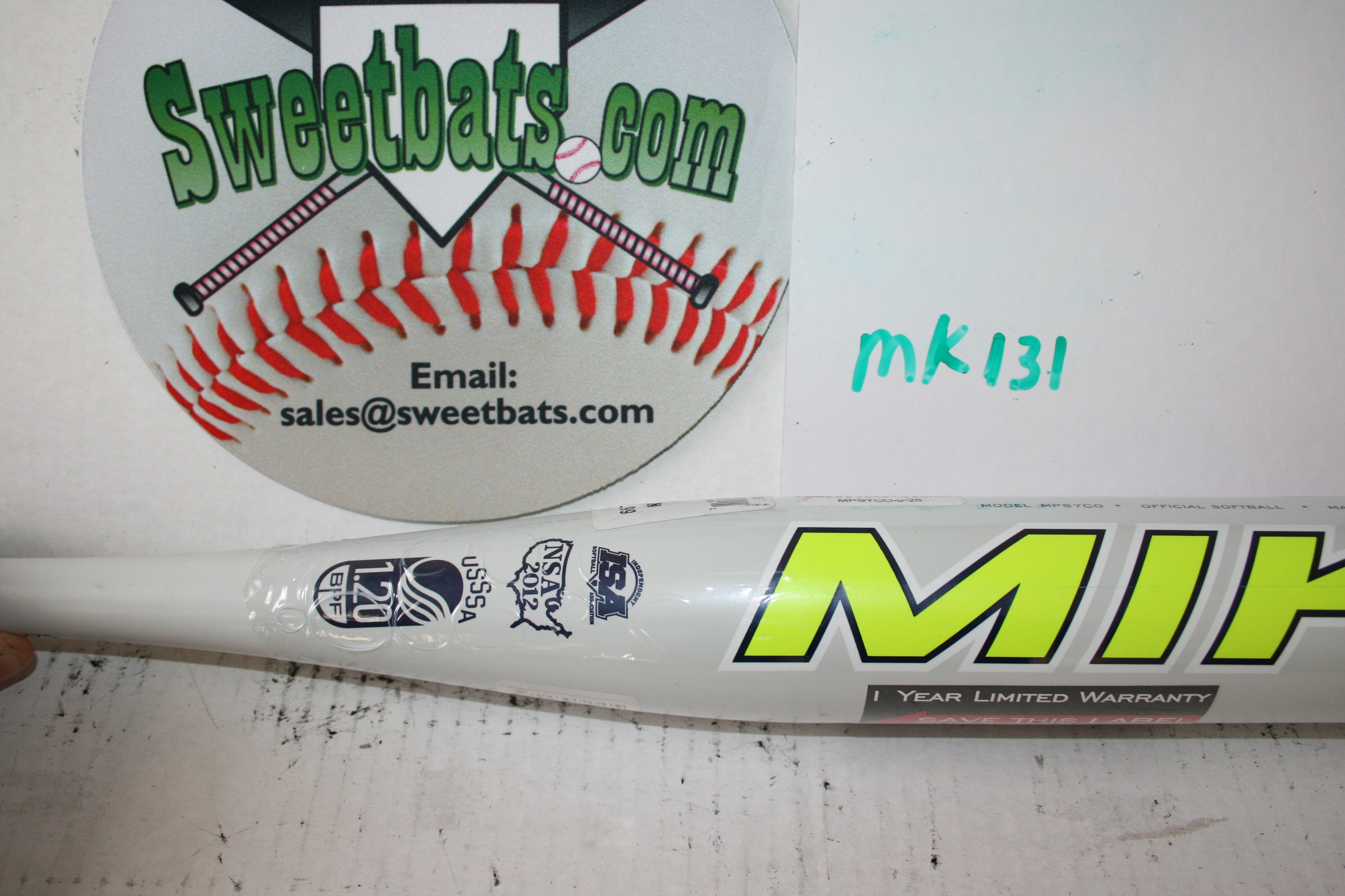 Miken Psycho MAXLOAD MAX 34 MPSYCO HOT softball bat NIW 2019 Rare USSSA 220 NSA