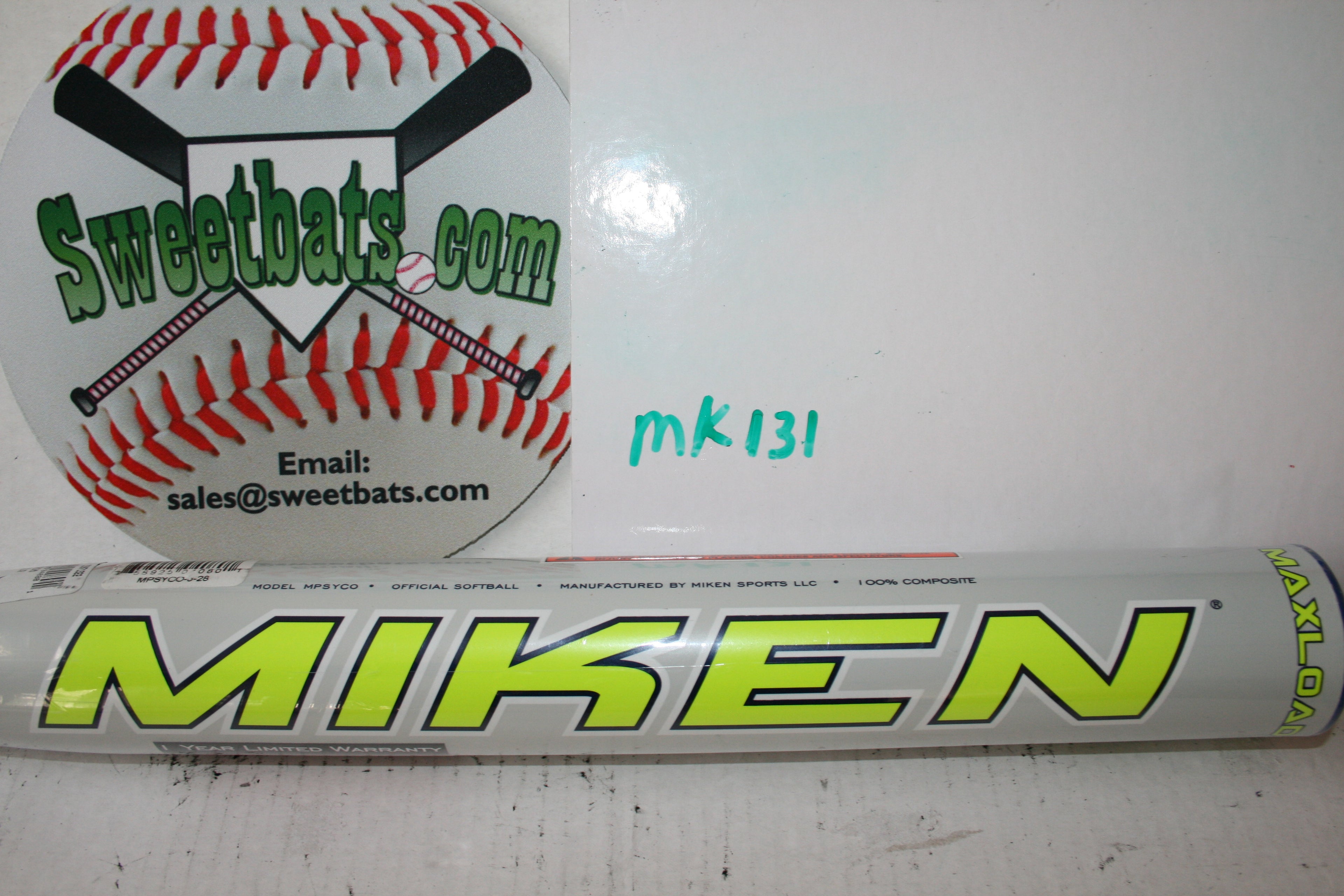 Miken Psycho MAXLOAD MAX 34 MPSYCO HOT softball bat NIW 2019 Rare USSSA 220 NSA