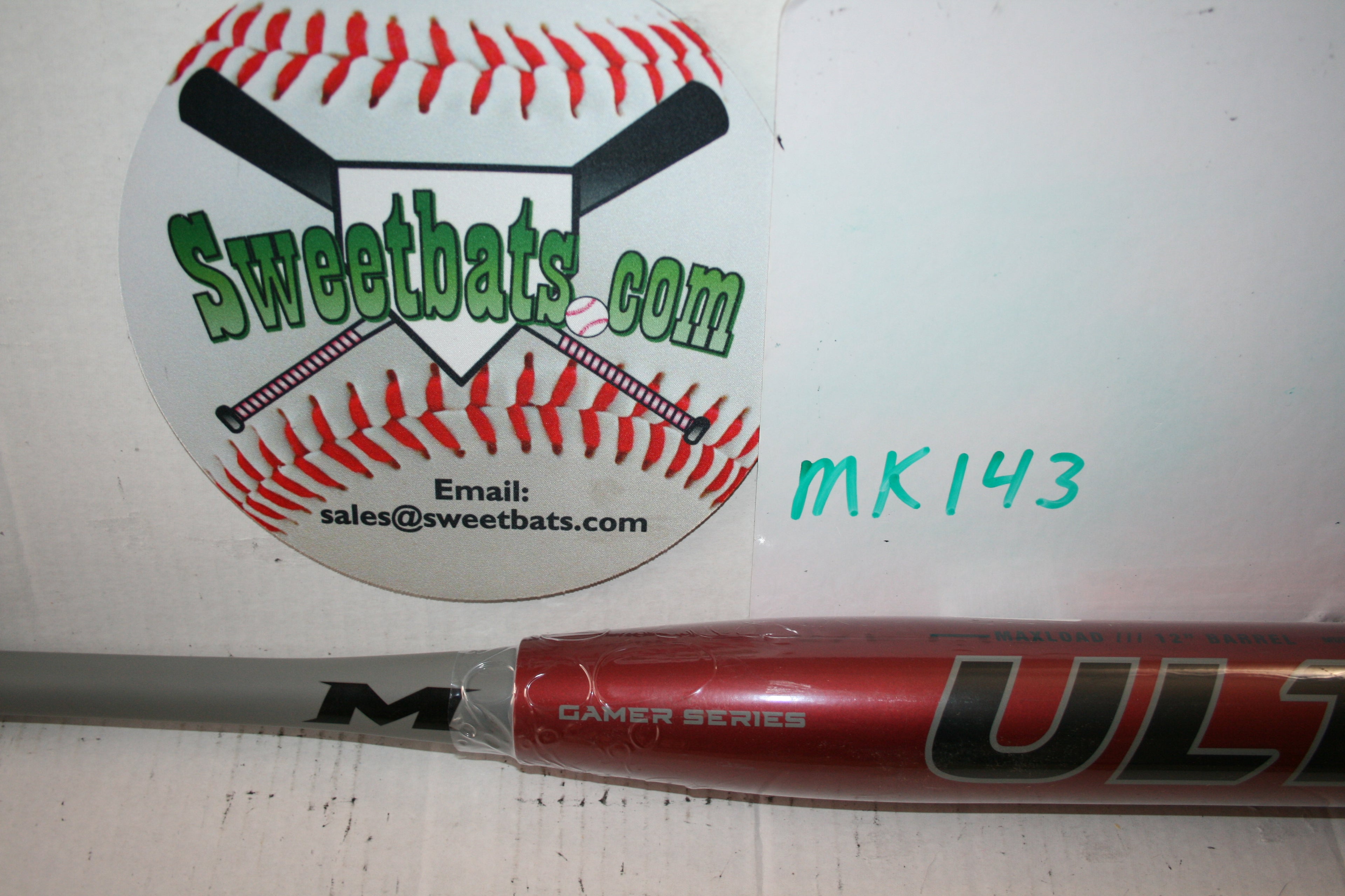 NIW New Senior Miken ULTRA GAMER MAXLOAD Slowpitch Softball Bat MUG12S SSUSA 12"