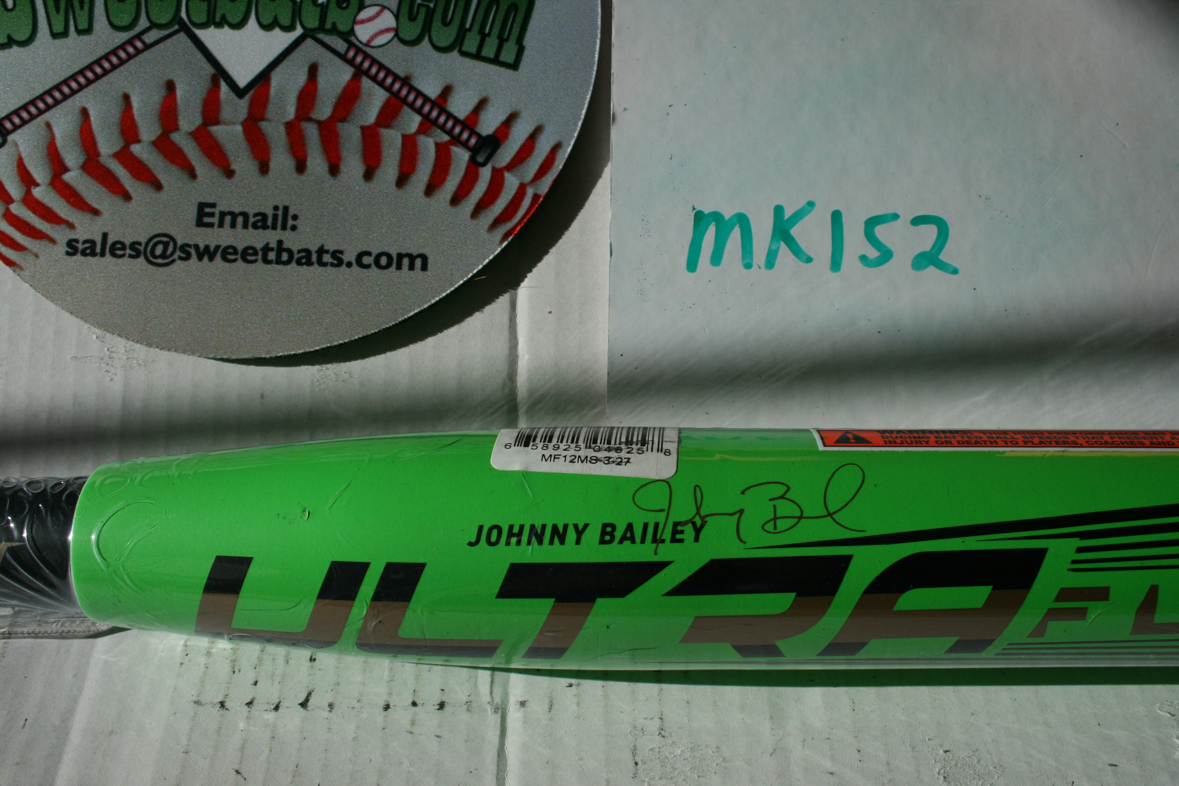 Senior Miken BAILEY ULTRA FUSION MAXLOAD Slowpitch Softball Bat MF12MS 27 SSUSA