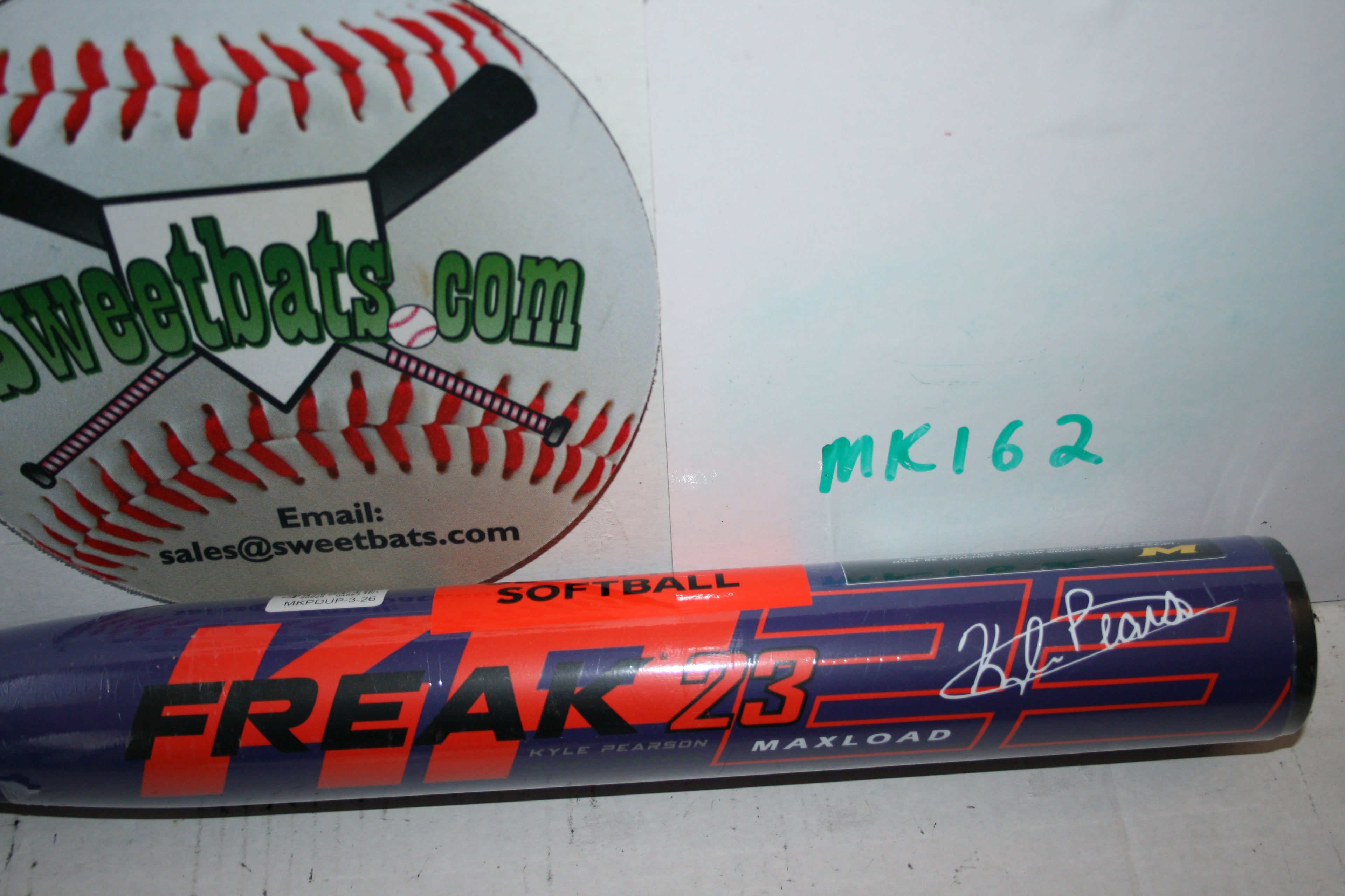 NIW Miken Freak 23 KP Kyle Pearson Maxload Softball Bat 26 USSSA 240 MKPDUP Limited Edition Exlcusive