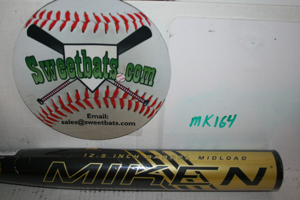 NIW Miken Freak GOLD RUSH USA Softball ASA MIDLOAD Mid Ld Slowpitch Softball Bat MSA3FKGL 12.5"