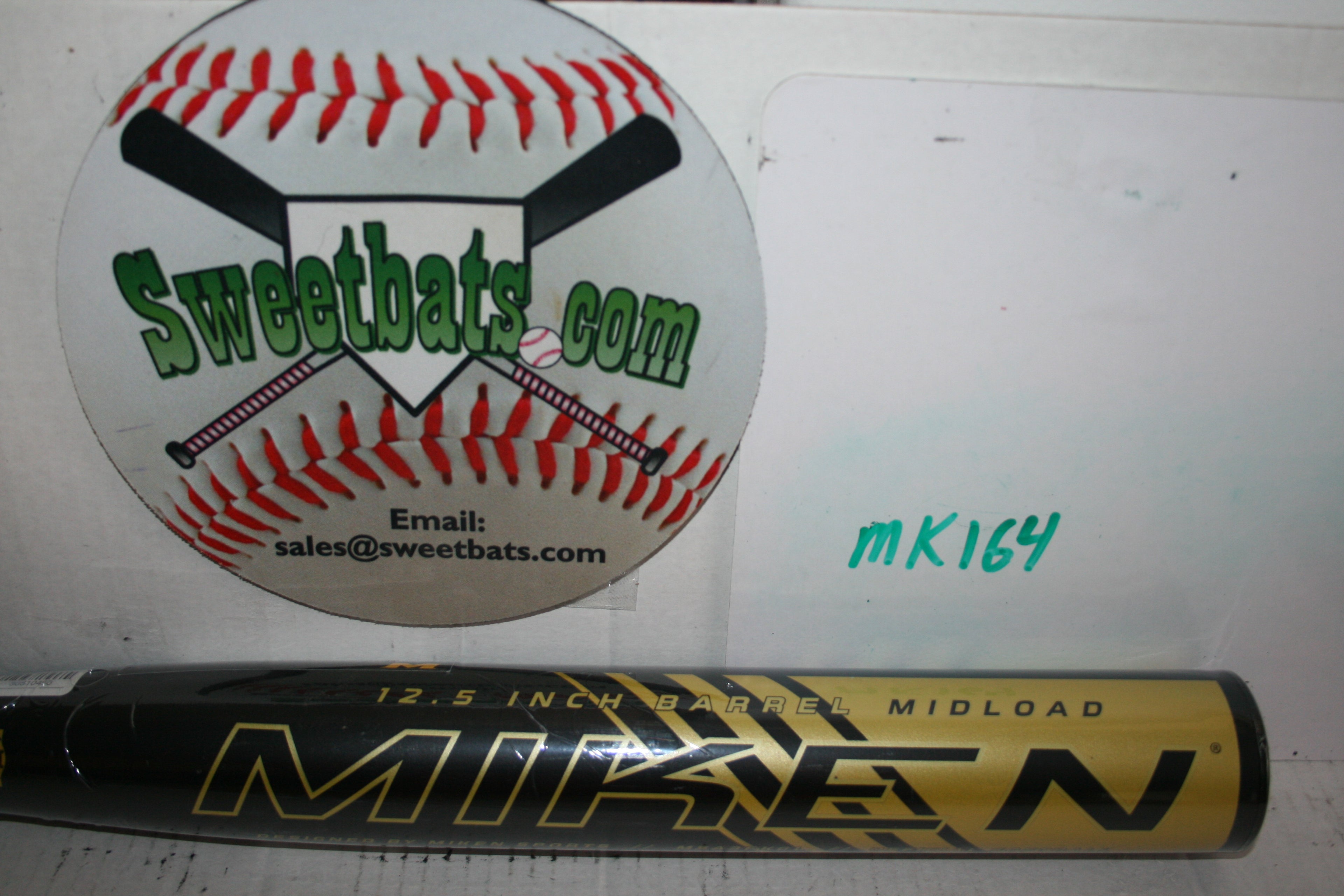 NIW Miken Freak GOLD RUSH USA Softball ASA MIDLOAD Mid Ld Slowpitch Softball Bat MSA3FKGL 12.5"