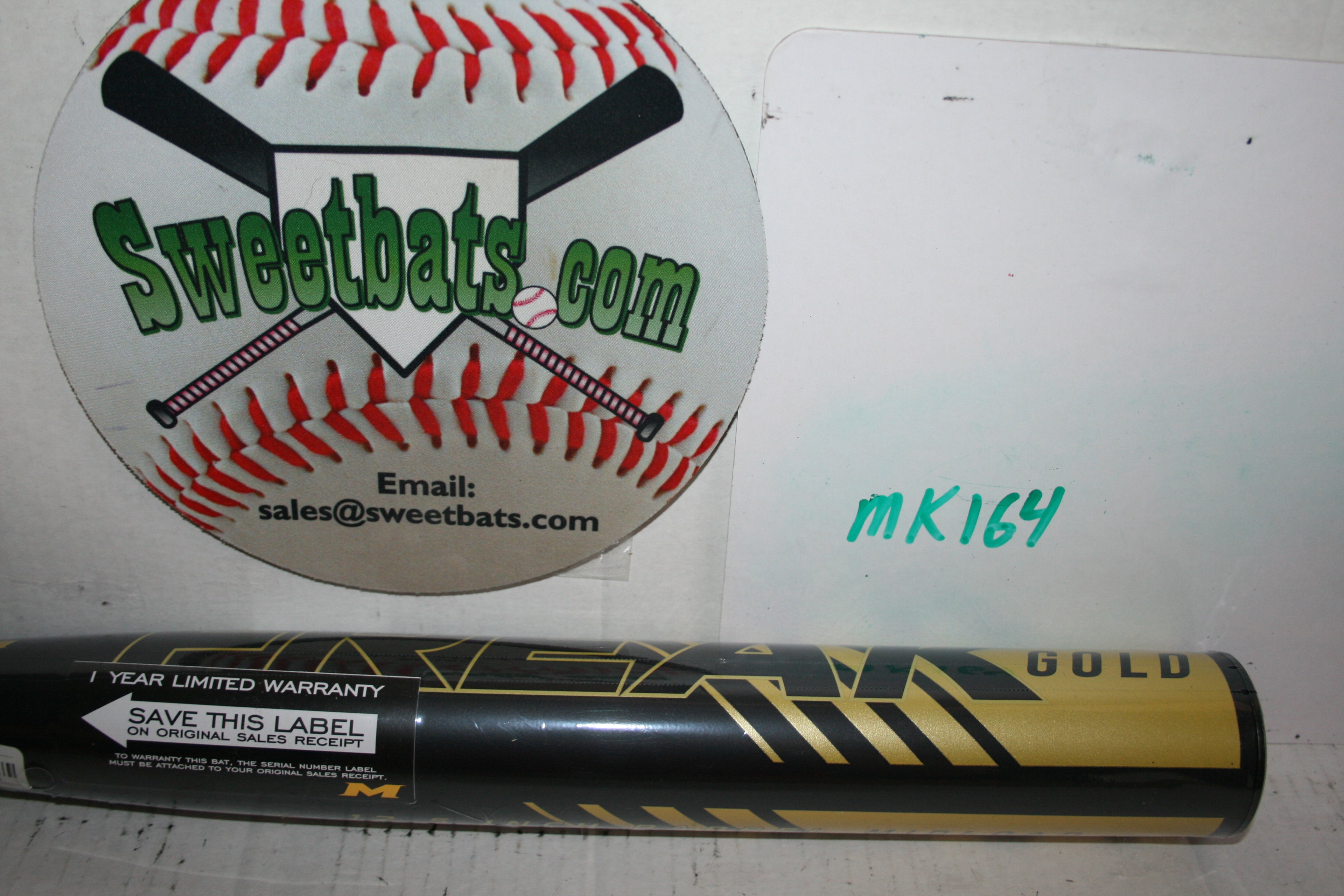 NIW Miken Freak GOLD RUSH USA Softball ASA MIDLOAD Mid Ld Slowpitch Softball Bat MSA3FKGL 12.5"