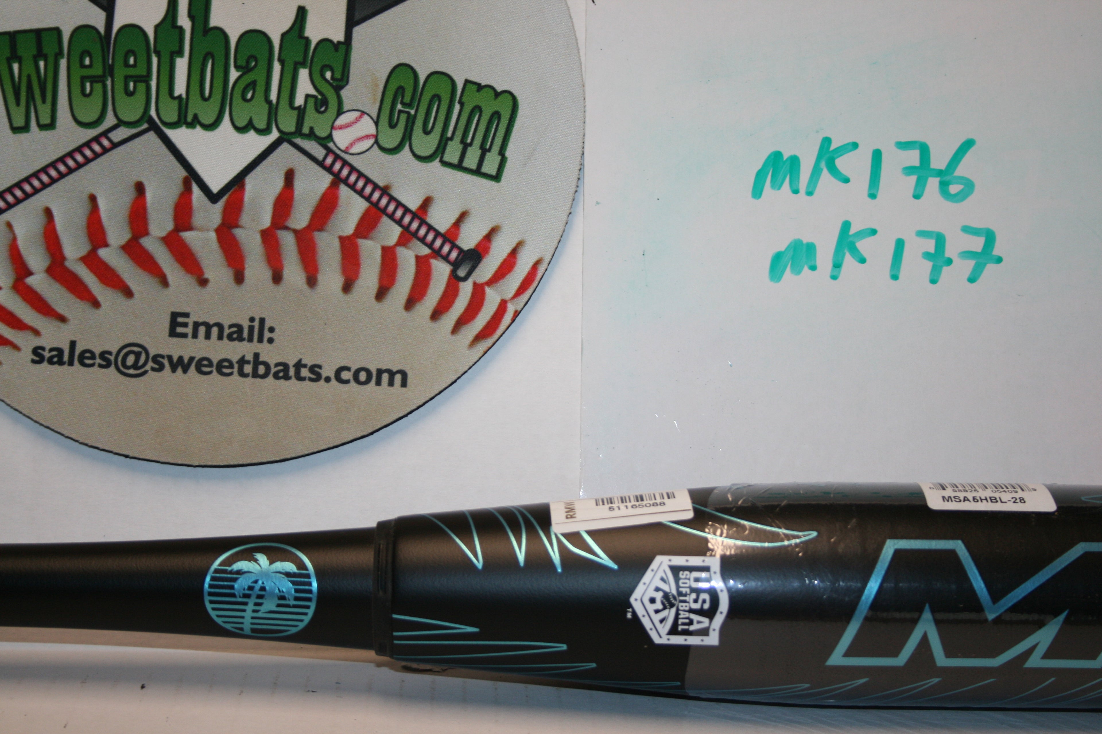 Miken Maxload Headbanger Slowpitch Softball Bat MSA5HBL HB12 ICY ASA USA Only 400 made!!