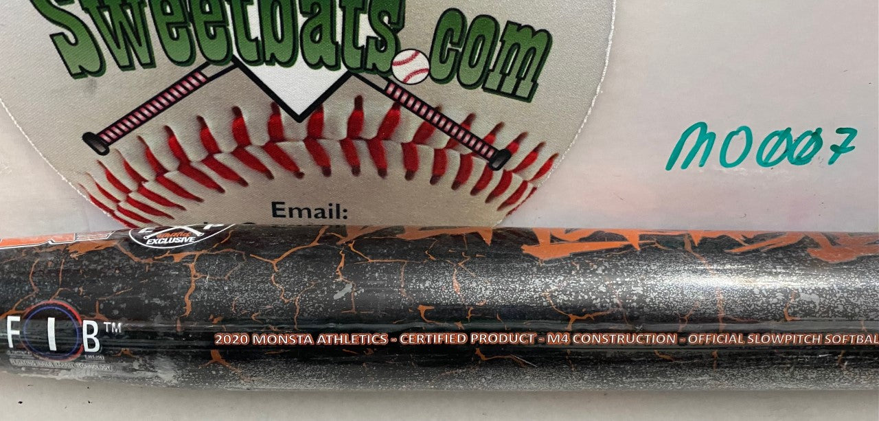 ONly 350 made! NIW 2020 Monsta Deplorables EHP Softball bat ASA USA Softball M4 2 piece pc Limited Edition 61/350 20SPDEPHEL 25 oz