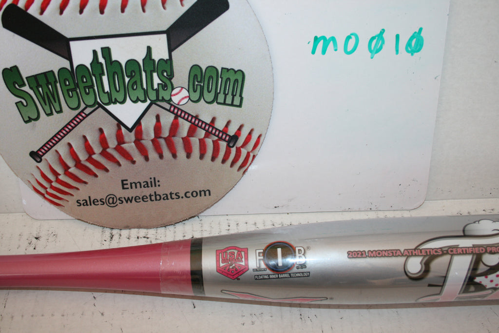 NIW 2021 Monsta Fearless EHP Softball bat ASA M2 1 piece 21SPFEARA1S Sinister 25