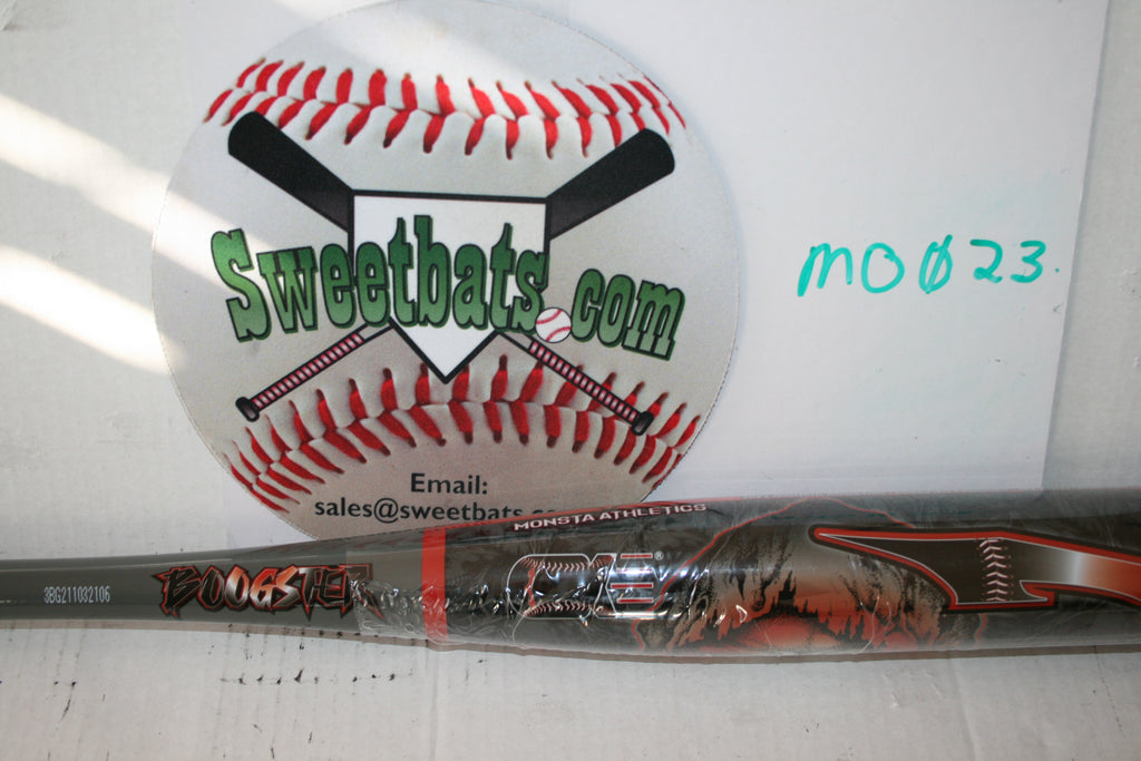 NIW New 2021 Monsta Boogster RED Softball bat ASA M2 1 piece 21SPBA1 Sinister 3500