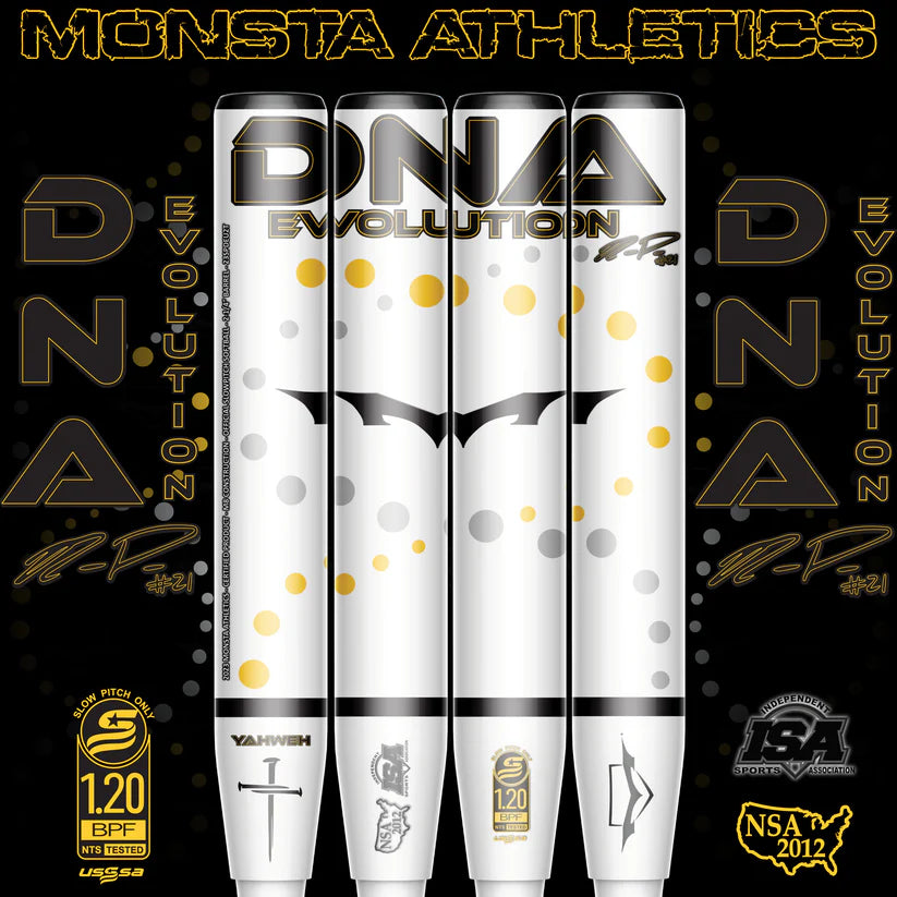 2023 Monsta Ryan Dacko Evolution M8 Softball Bat 2 Piece End Load USSSA 240 23SPDEU2T