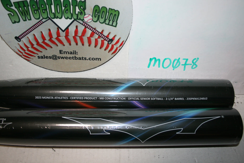 Monsta Senior Softball SSUSA KINETIK 2023 4500 Softball Bat 1 PC NIW Balanced