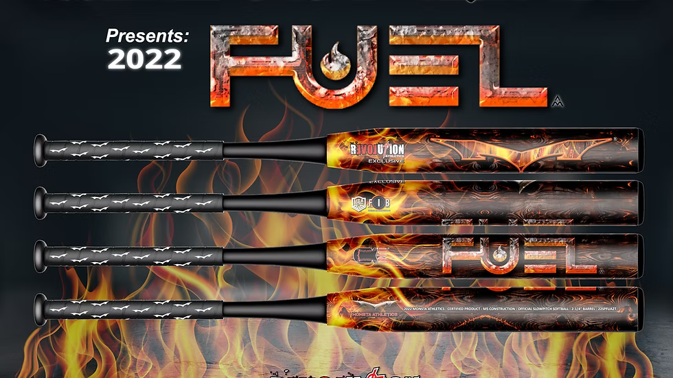 Monsta Revolution Athletics FUEL MX Softball Bat 2 Piece ASA USA 25SPRAFA2 3900