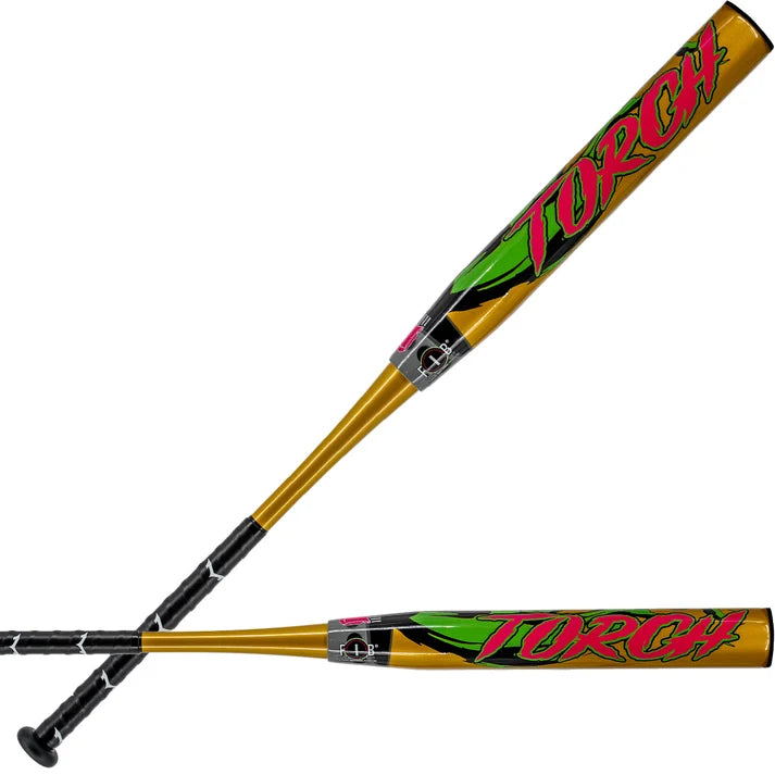 New 2025 Limited Edition Monsta Gold Watermelon Torch Softball Bat Slowpitch 25 MX