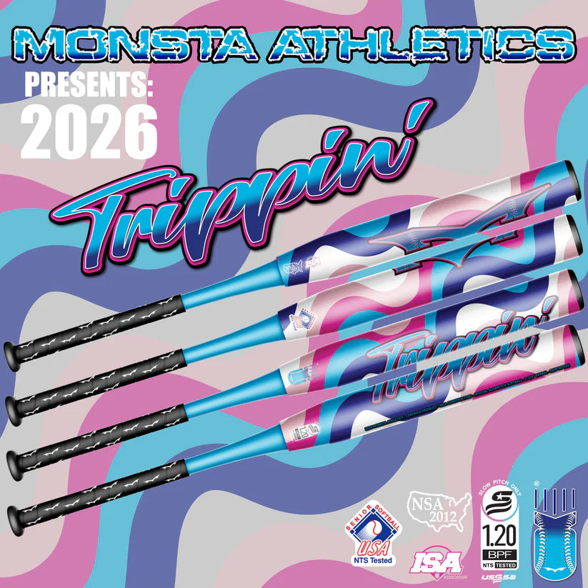 Monsta Trippin 2026 Softball Bat 2 Piece Balanced USSSA 240 Senior SSUSA