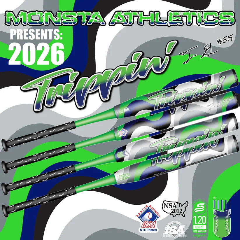 Monsta Trippin 2026 Softball Bat 2 pc End Load EL USSSA 240 SSUSA Senior