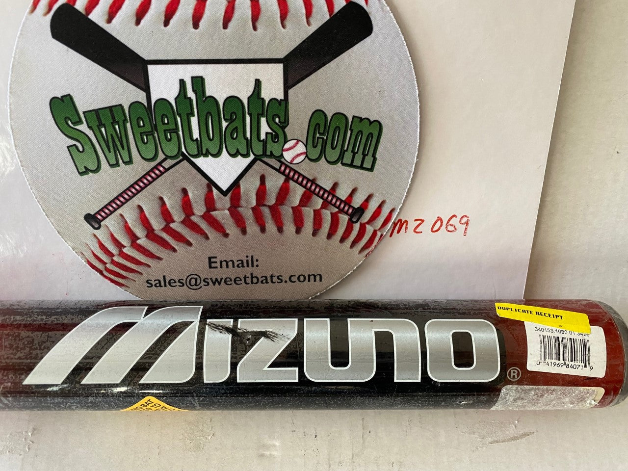 New Mizuno Wrath Extended Softball Bat 34 DUAL STAMP ASA USA USSSA 220 Techfire 14"340153 NIW