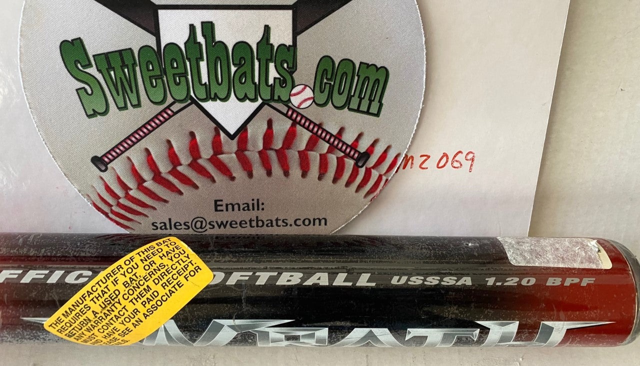 New Mizuno Wrath Extended Softball Bat 34 DUAL STAMP ASA USA USSSA 220 Techfire 14"340153 NIW