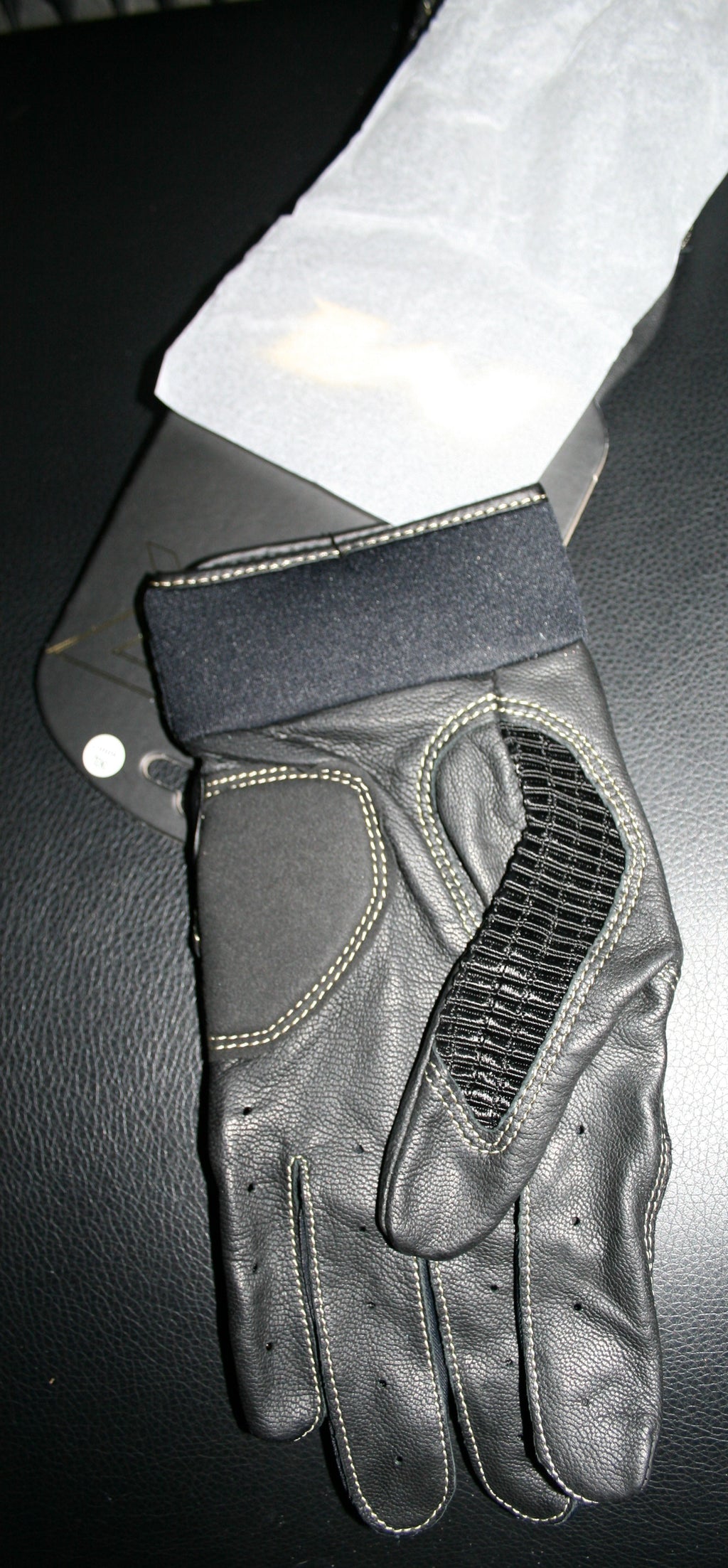 Miken Batting Gloves Black Gold Adult Baseball Softball MK7X PRO Glove Right and Left Pair