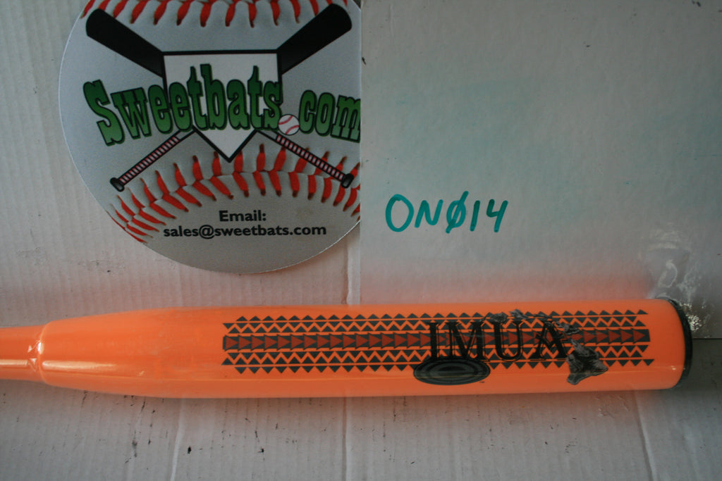 NIW Onyx IMUA Senior Slowpitch Softball Bat SSUSA 2 piece ORANGE Elite ISA 19