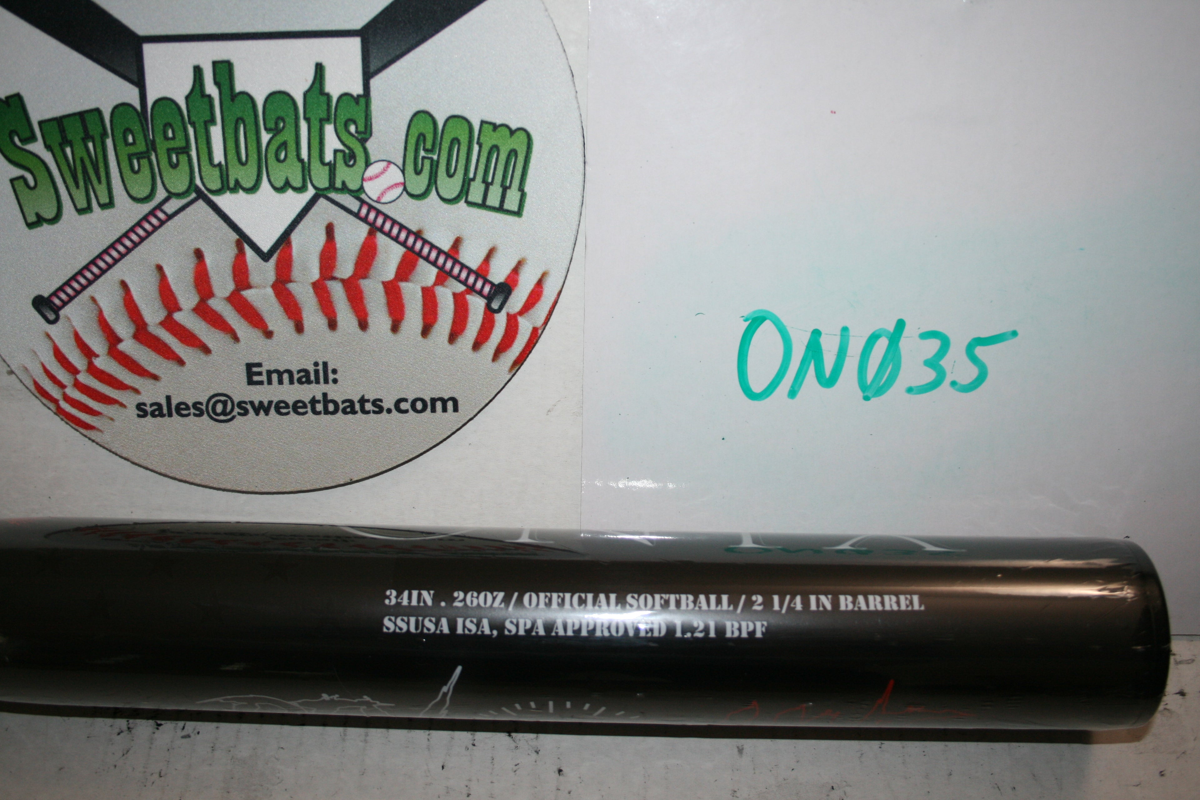 NIW Onyx REV LINE Senior Slowpitch Softball Bat SSUSA 2 piece or 2 piece BALANCED NEW 2020
