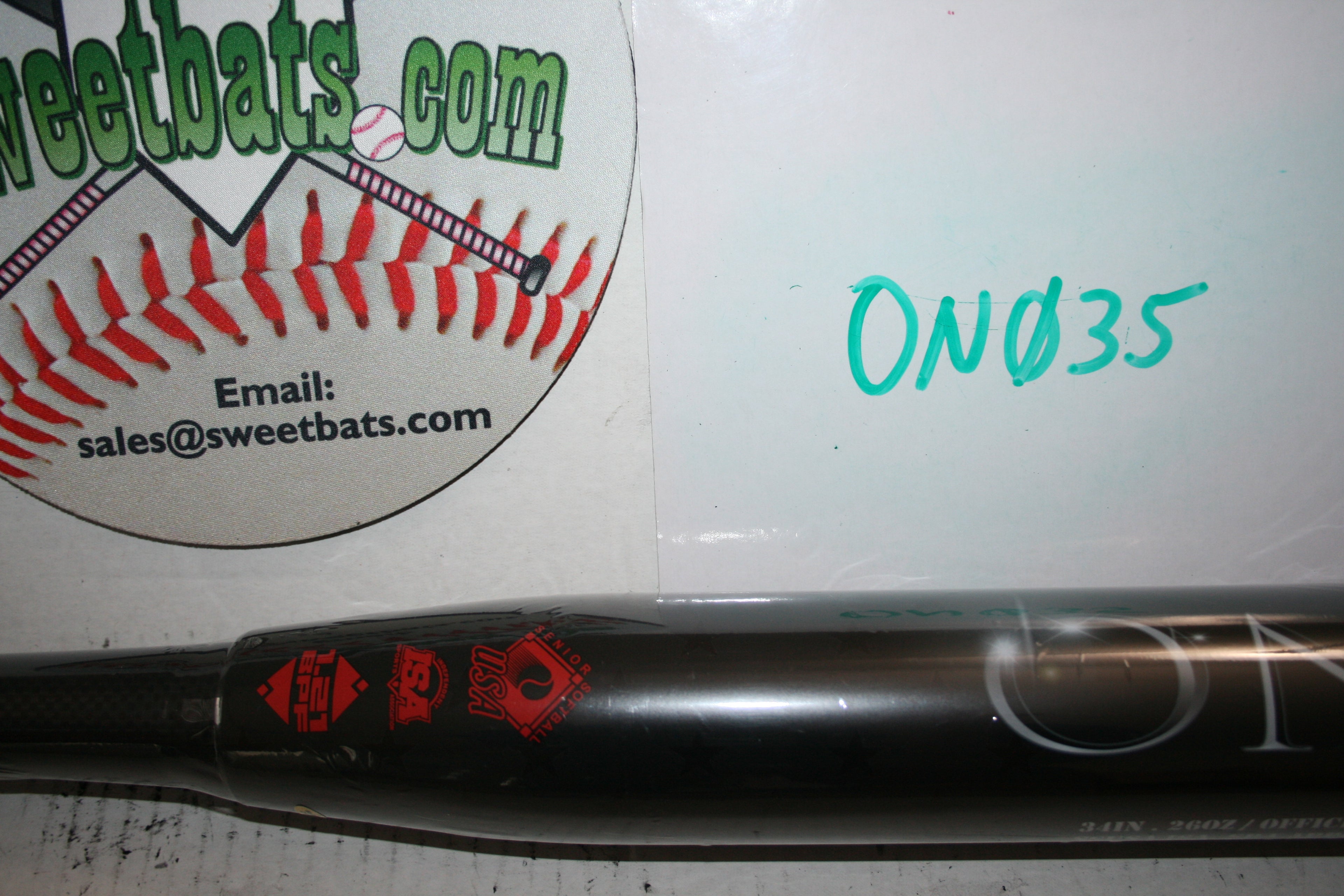 NIW Onyx REV LINE Senior Slowpitch Softball Bat SSUSA 2 piece or 2 piece BALANCED NEW 2020