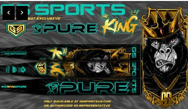Only 55 made! PURE 2025 GS Sports THE KING Slowpitch Senior Softball Bat SSUSA ISA