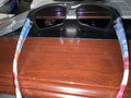 Pelagic Polarized Lighthouse Black Americamo Blue Glass Sunglasses