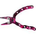PELAGIC Needle Nose Fishing Plier Pliers Pink 4.5" Titanium Cutters Sheath $60