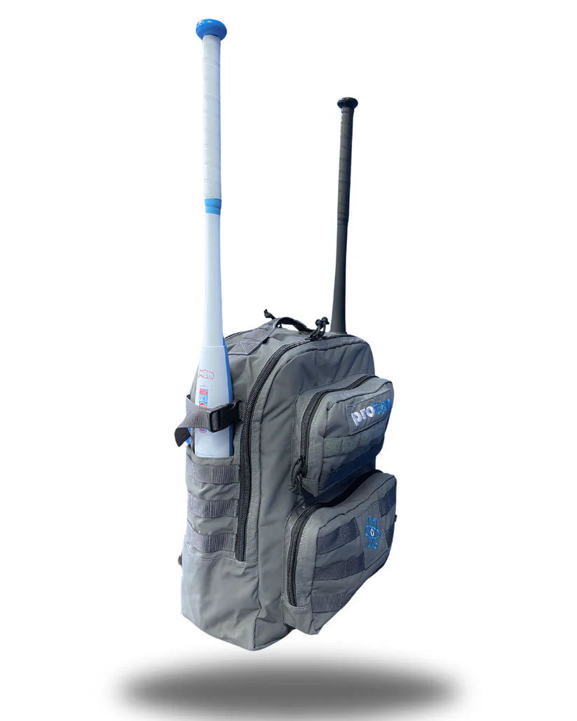 Proton Sports Baseball Softball Bat Backpack Tactical Grey Gray Sold Out! NEW