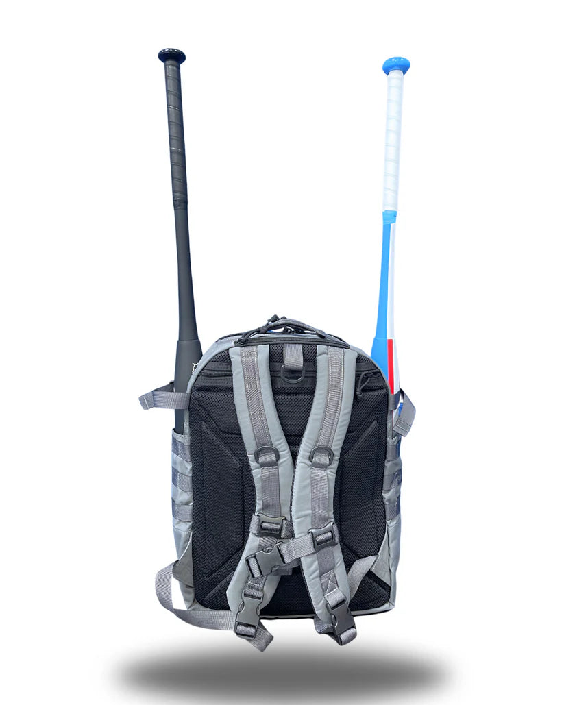 Proton Sports Baseball Softball Bat Backpack Tactical Grey Gray Sold Out! NEW