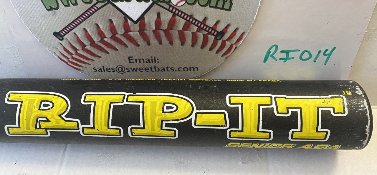 RARE RIP IT ELITE SENIOR Softball Bat 28.2 ASA RESR2 USSSA NSA ISF Canada ISA 34