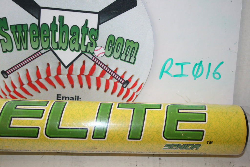For M Green only RARE RIP IT ELITE SENIOR Softball Bat 26 RESR1 NIW YELLOW HOT Bomb Dropper 28 27