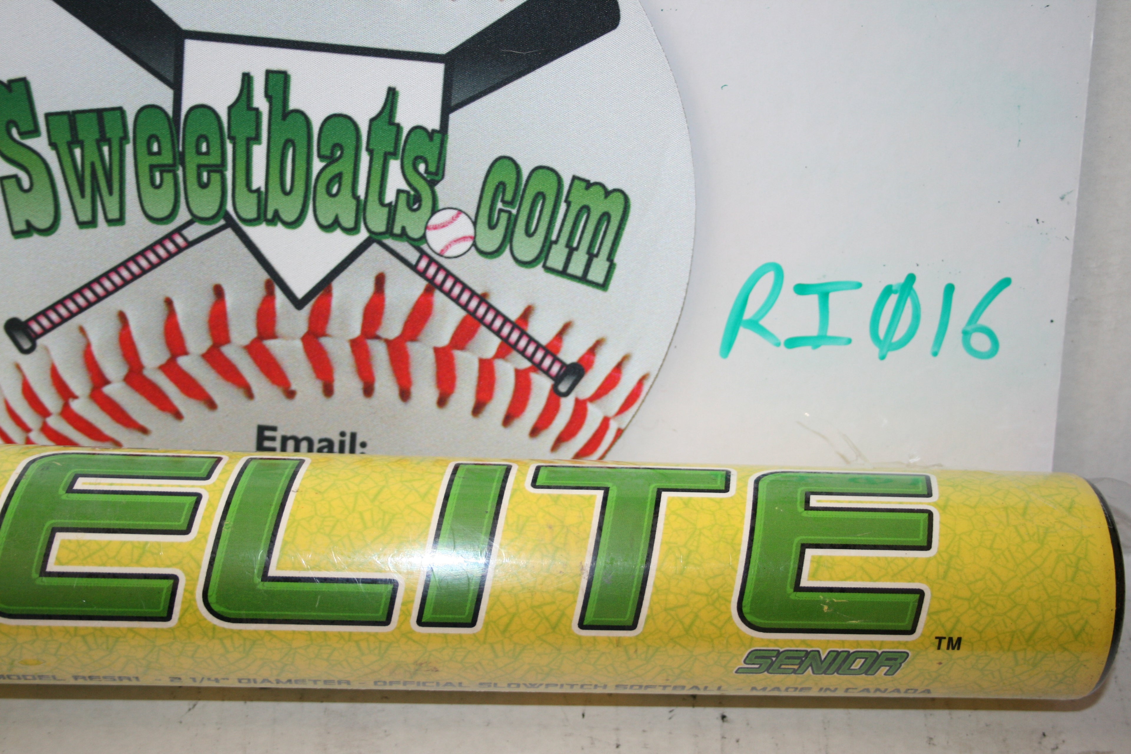 For M Green only RARE RIP IT ELITE SENIOR Softball Bat 26 RESR1 NIW YELLOW HOT Bomb Dropper 28 27
