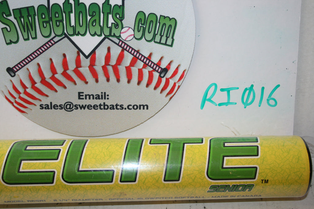 For M Green only RARE RIP IT ELITE SENIOR Softball Bat 26 RESR1 NIW YELLOW HOT Bomb Dropper 28 27