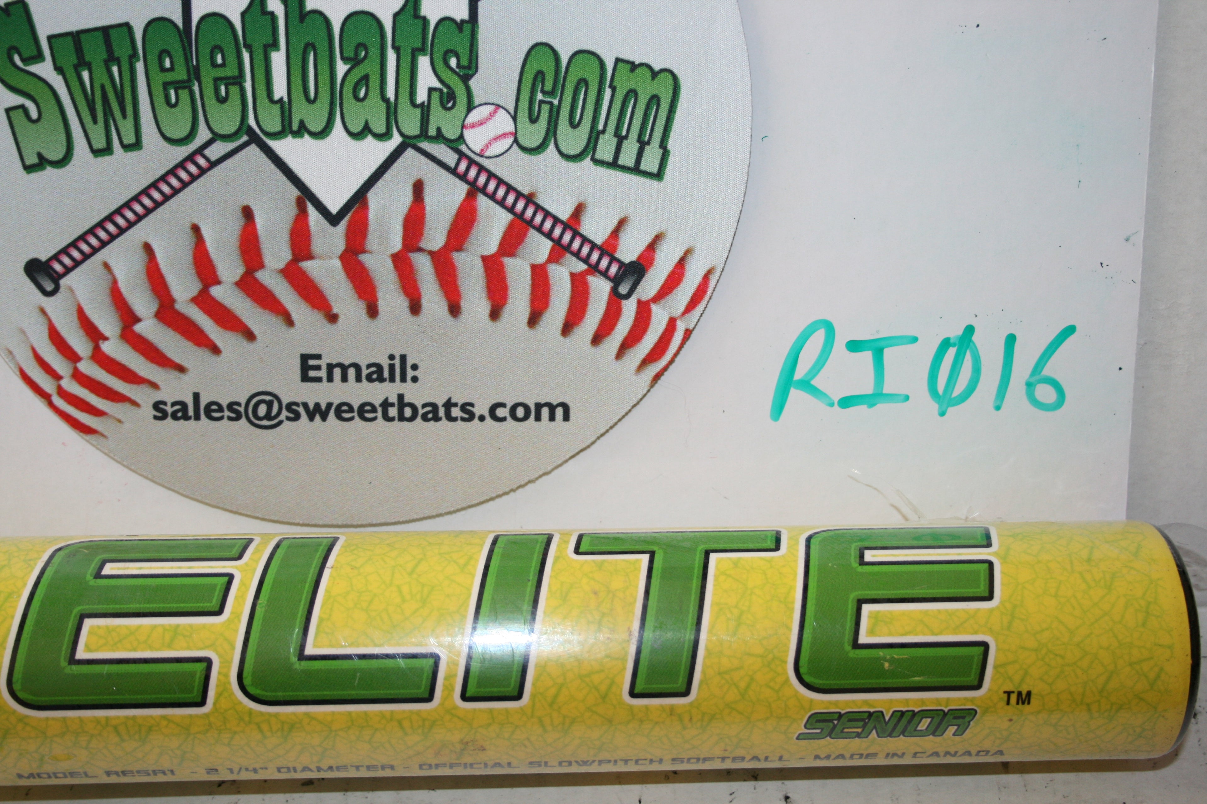For M Green only RARE RIP IT ELITE SENIOR Softball Bat 26 RESR1 NIW YELLOW HOT Bomb Dropper 28 27