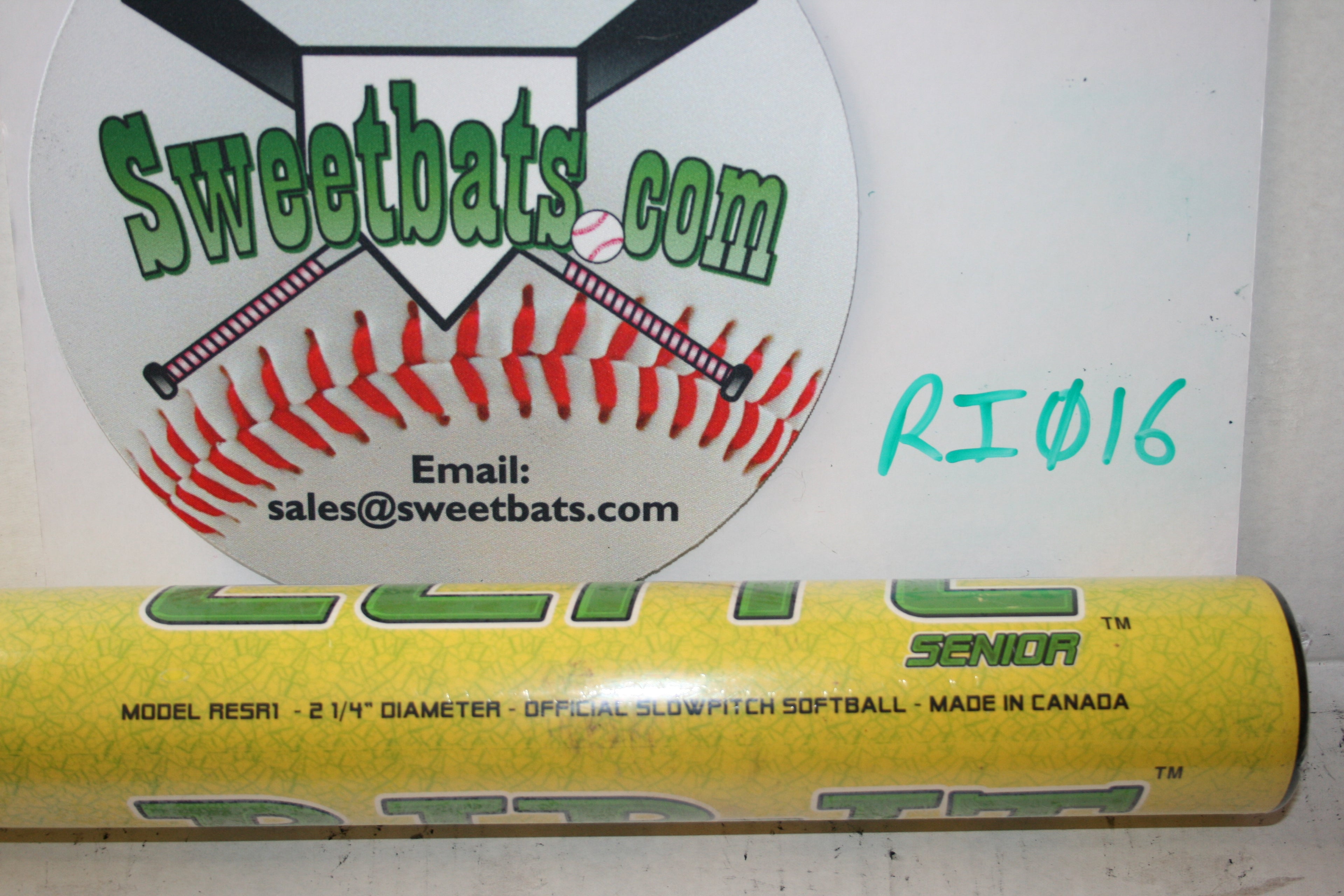 For M Green only RARE RIP IT ELITE SENIOR Softball Bat 26 RESR1 NIW YELLOW HOT Bomb Dropper 28 27
