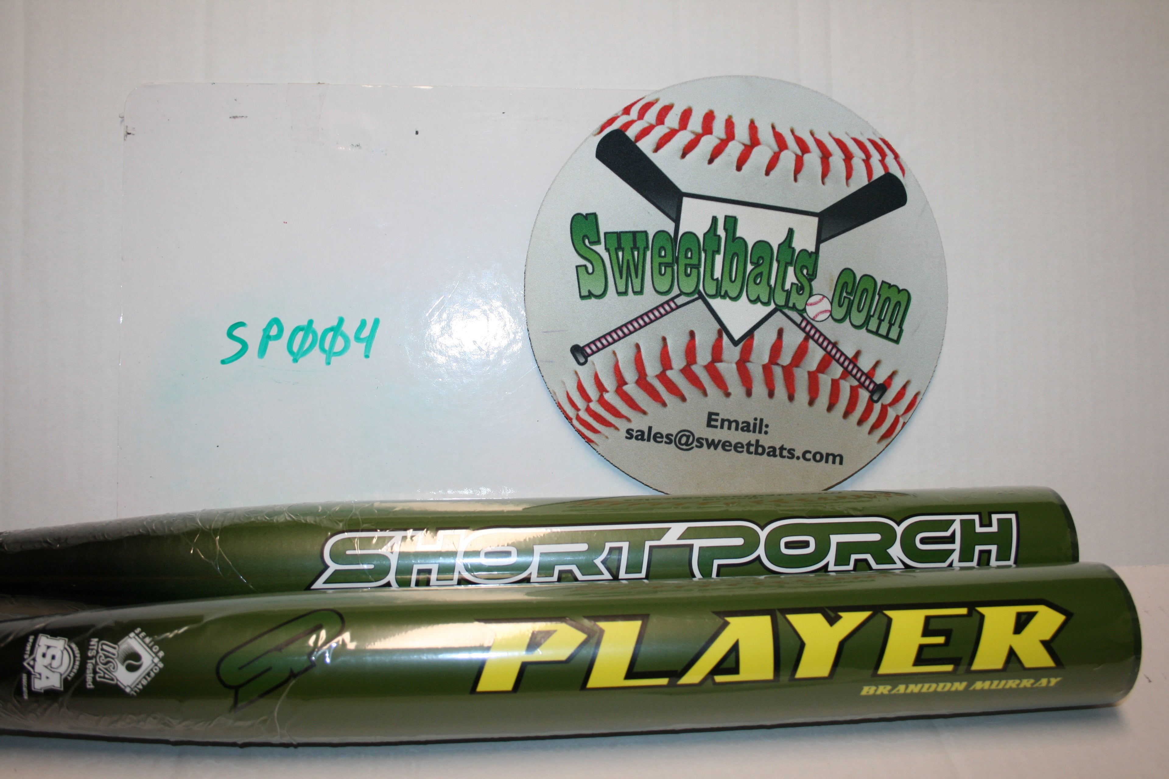 Short Porch Brandon Murray Senior Slowpitch Softball Bat SSUSA 12.5" 1 piece