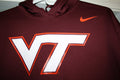 VIRGINIA TECH VT HOKIES Nike Therma Fit Sweatshirt NEW NWT Maroon Football XL