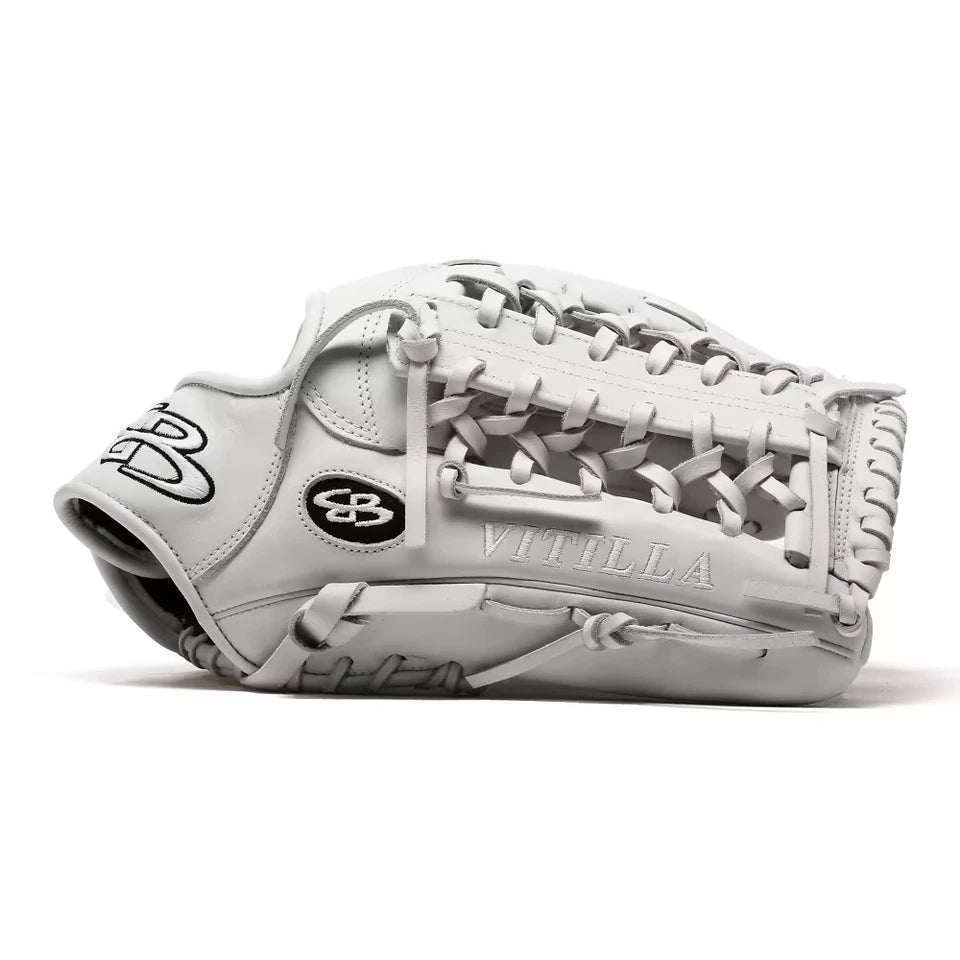 14" Inch BOOMBAH VITILLA Slowpitch Softball Fielding Glove B17 T Web White NEW
