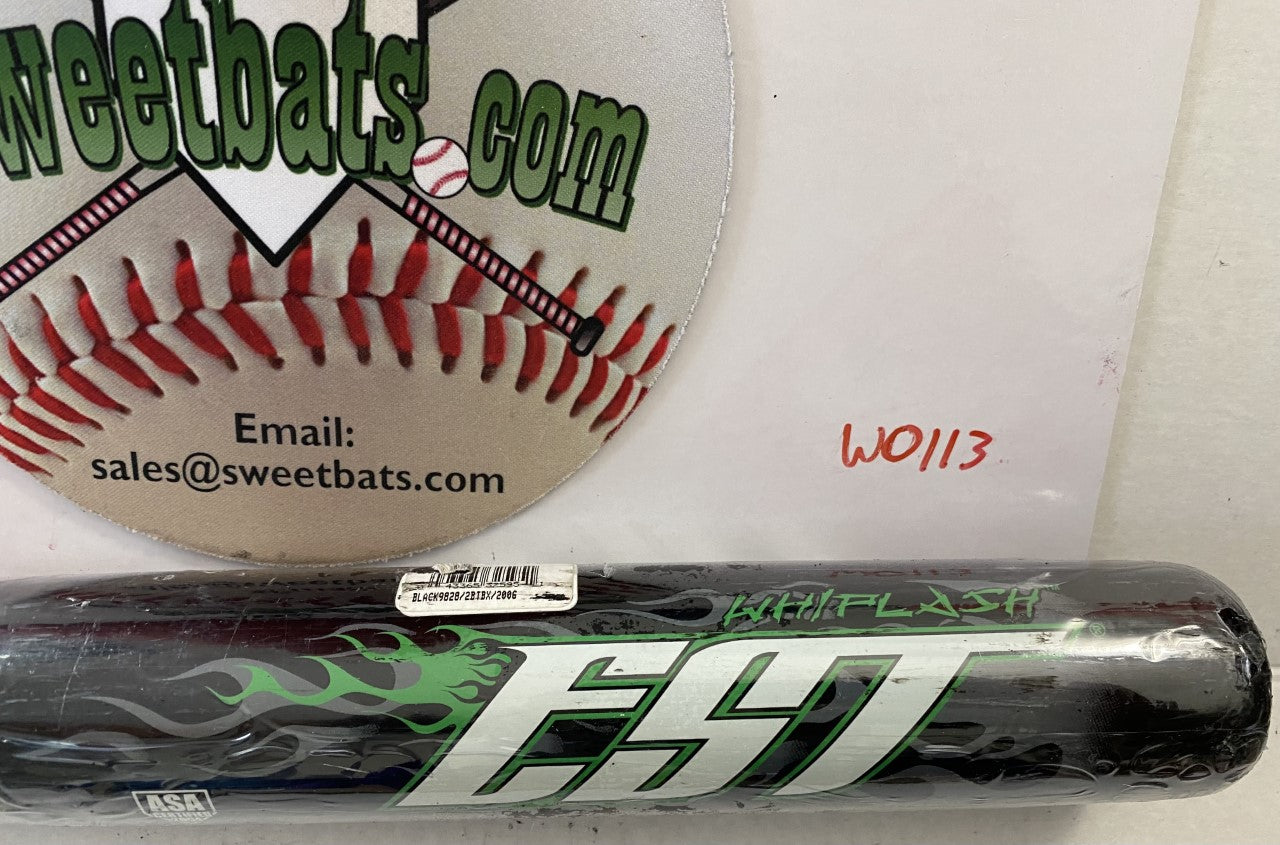 Rare 2006 Worth BLACK EST Whiplash Aluminum softball bat ASA 2004 NIW NEW BLAC98