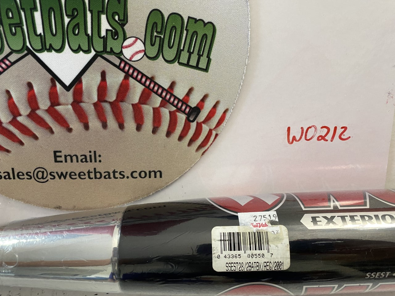 Ultra Rare Worth SSEST Aluminum C405 softball bat Black ASA 2000 NIW EST 28.5